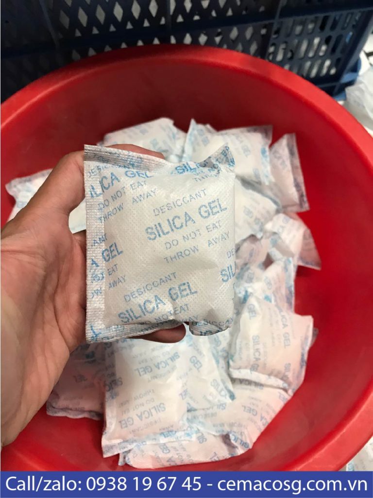 túi chống ẩm silica gel 100g